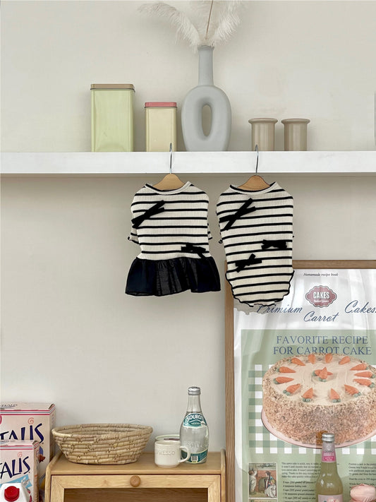 Ribbon T-shirt/One-piece