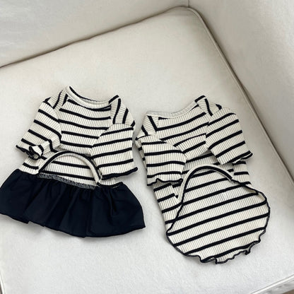 Ribbon T-shirt/One-piece