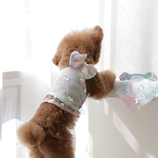 Aurora Sequin Crop
