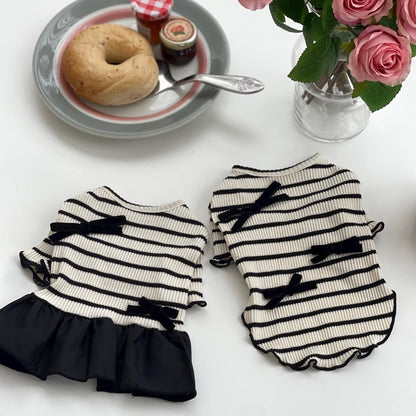 Ribbon T-shirt/One-piece